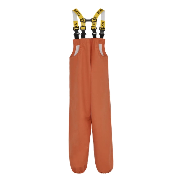 ELKA-Workwear, Rainwear-Wetter-Schutz, PU-Workwear, Regen-Latzhose, Cleaning, 240g/m², orange