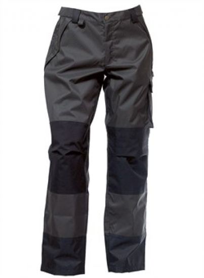ELKA-Workwear, Rainwear-Wetter-Schutz, Regen-Bund-Hose, Working Xtreme, grau/schwarz