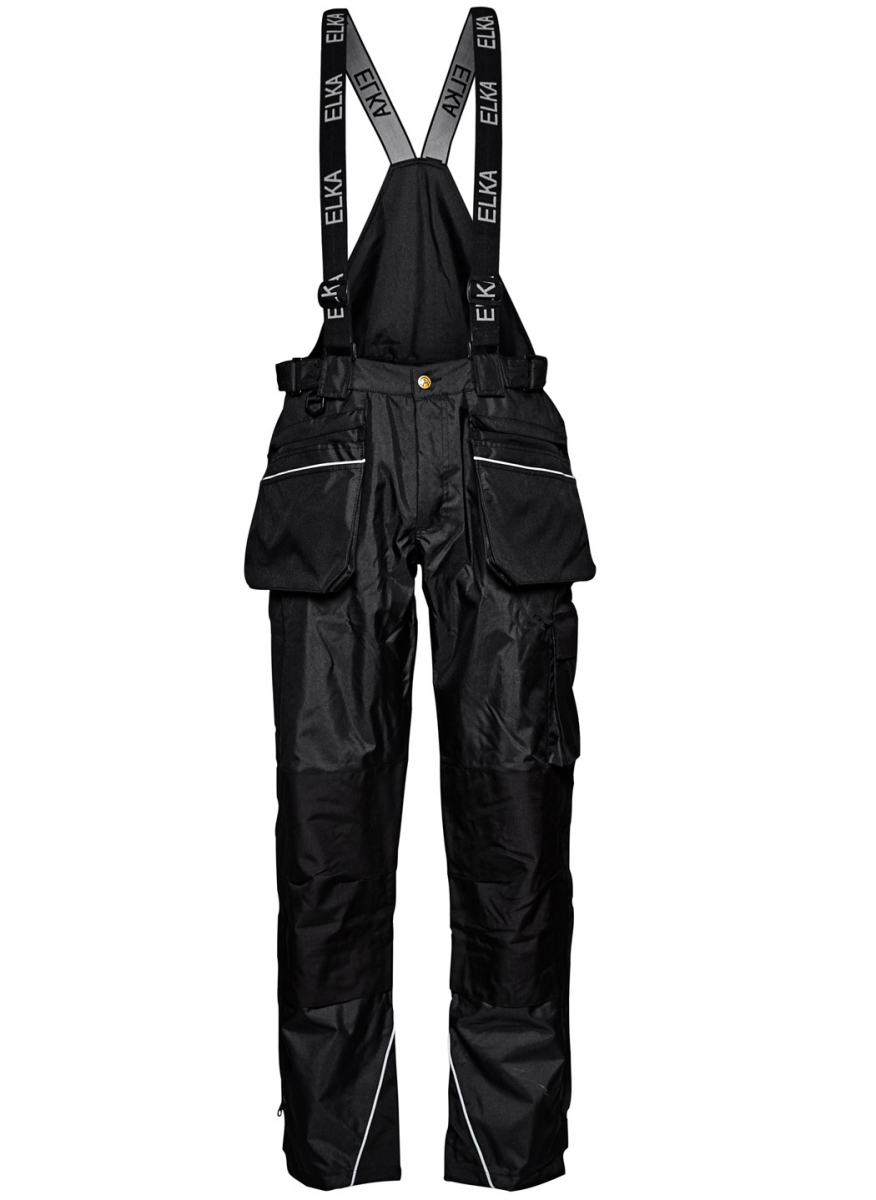 ELKA-Workwear, Rainwear-Wetter-Schutz, Regen-Bund-Hose, WORKING XTREME, schwarz