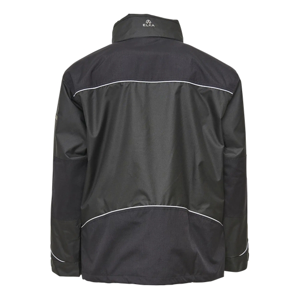 ELKA-Workwear, Rainwear-Wetter-Schutz, Regen-Jacke, WORKING XTREME, schwarz