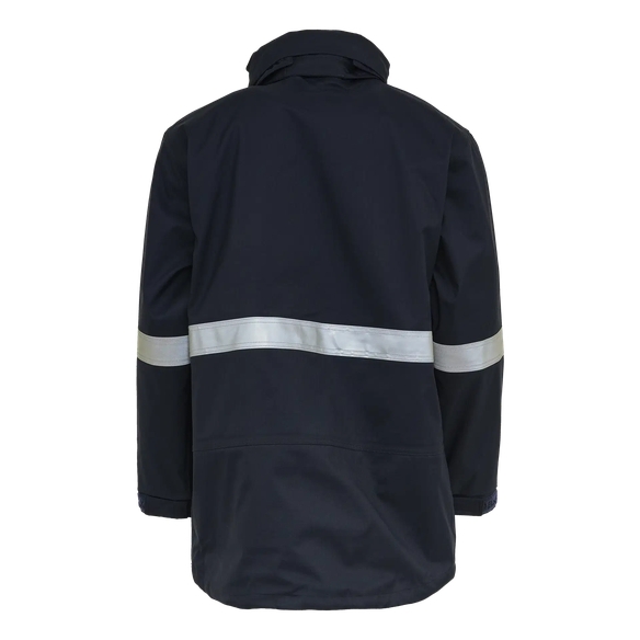 ELKA-Warnschutz, Multinorm-Parka mit Störlichtbogen, ANTIFLAME-ANTISTATIC, navy