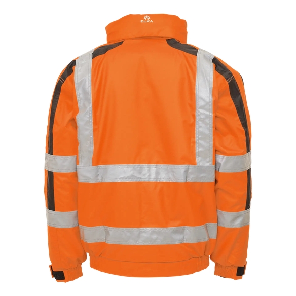 ELKA-Warnschutz, Pilotenjacke, 2-in1, VISIBLE XTREME, warnorange/schwarz