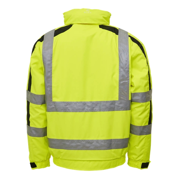 ELKA-Warnschutz, Pilotenjacke, 2-in1, VISIBLE XTREME, warngelb/schwarz