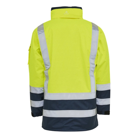 ELKA-Warnschutz, Jacke, SECURE TECH MULTINORM, warngelb/marine