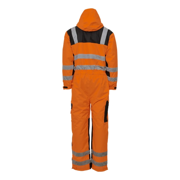 ELKA-Warnschutz, Thermo Overall, VISIBLE XTREME, warnorange/schwarz
