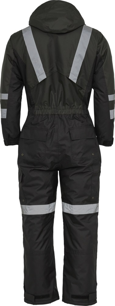 ELKA-Workwear, Kälte-Schutz, Damen-Thermo-Overall, WORKING XTREME, anthrazit/schwarz