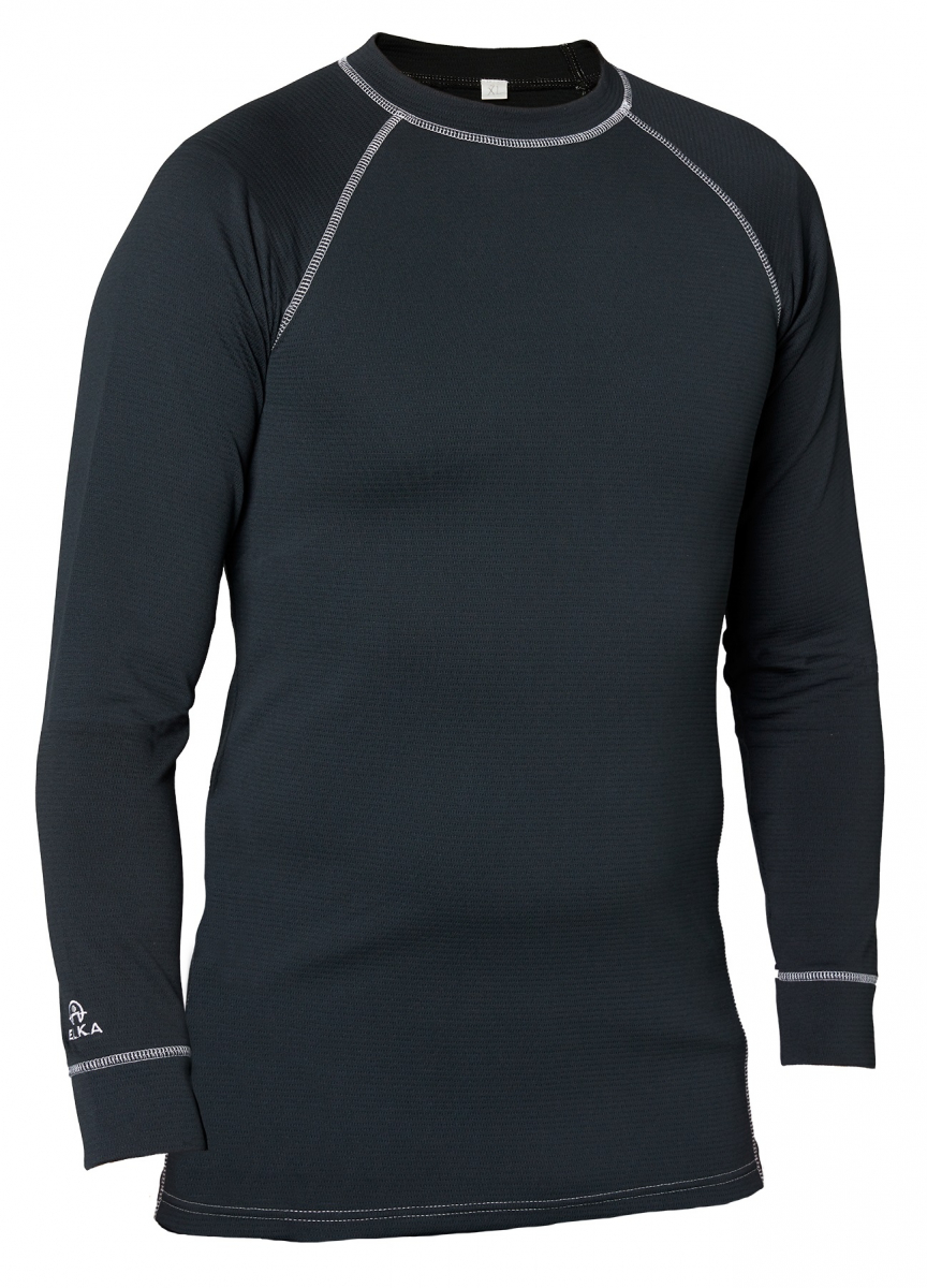 ELKA-Workwear, Thermo-Funktionsunterhemd, Cooldry, OUTDOOR, schwarz