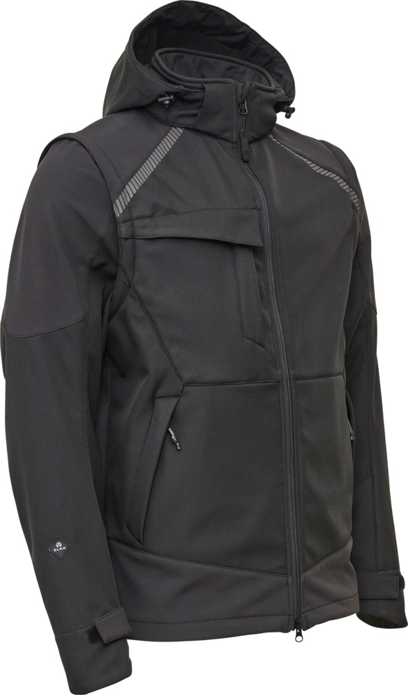 ELKA-Workwear, Softshelljacke, WORKING XTREME, schwarz