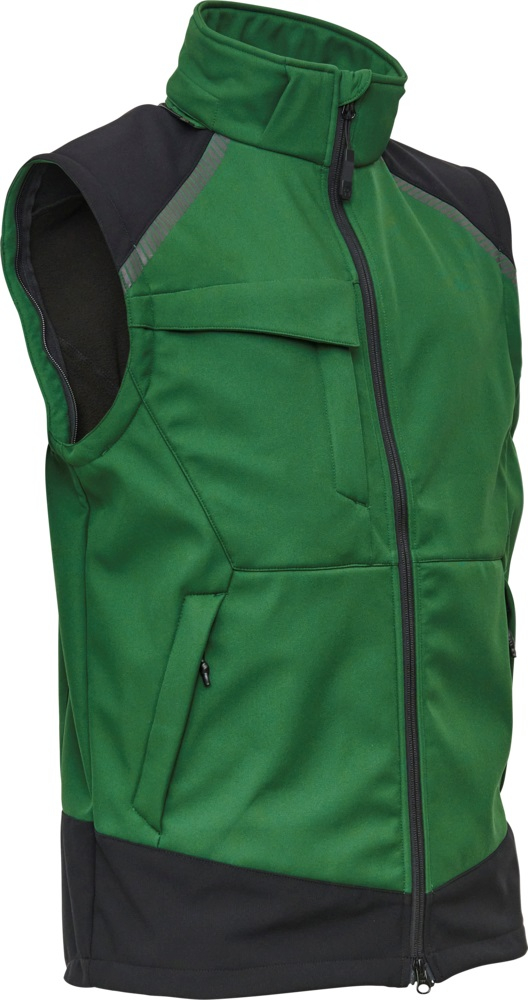 ELKA-Workwear, Softshelljacke, WORKING XTREME, grün/schwarz
