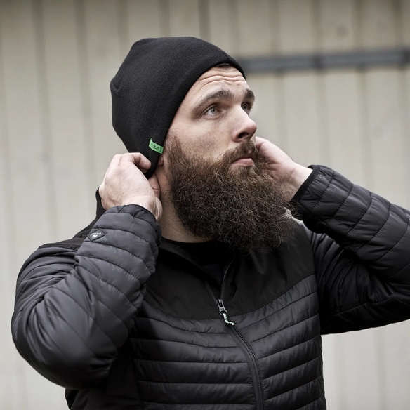 ELKA-Workwear, Strickmütze, ELEMENTS, schwarz