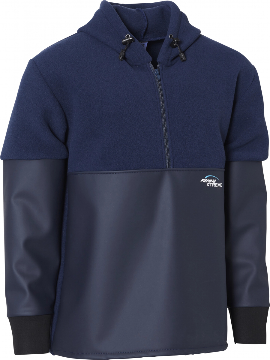 ELKA-Fishing-Xtreme-Anorak Fleece, Farbe: marine
