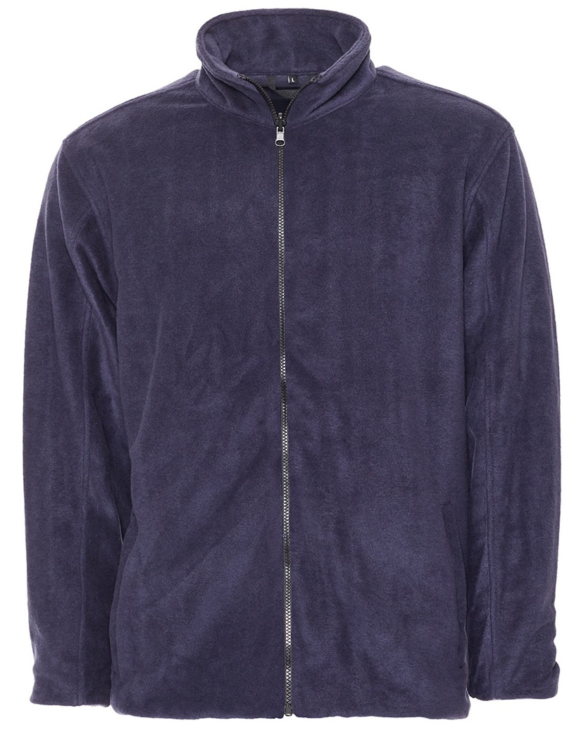 ELKA-Workwear, Rainwear-Wetter-Schutz, Fleece-ZIPP-IN-Regen-Jacke, ANTIFLAME-ANTISTATIC, navy