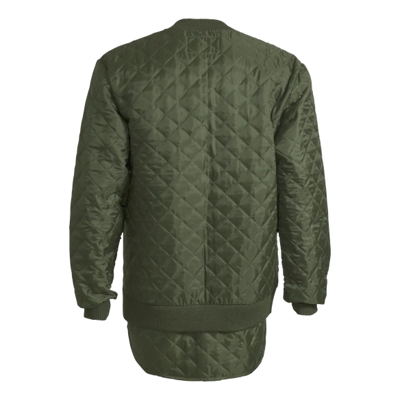 ELKA-Workwear, Kälte-Schutz, Thermo-Arbeits-Jacke, Thermo und Faserpelz, 200g/m², oliv