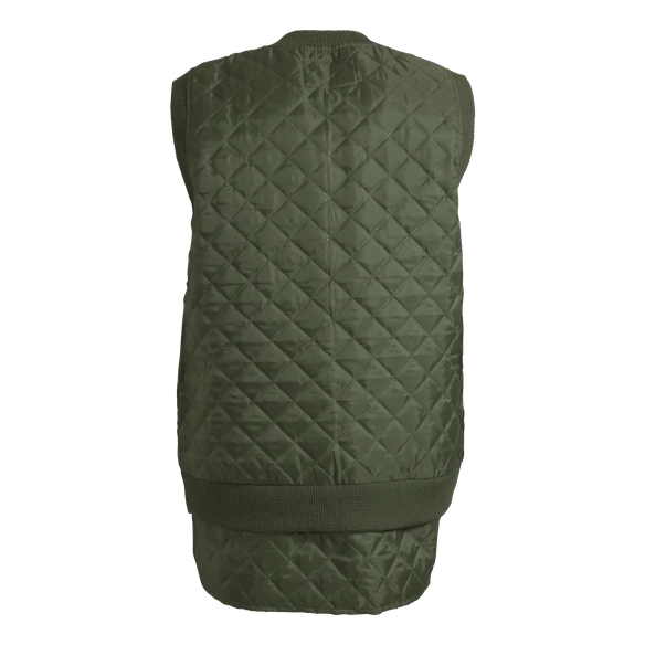 ELKA-Workwear, Kälte-Schutz, Thermo-Arbeits-Weste, Thermo und Faserpelz, 200g/m², oliv