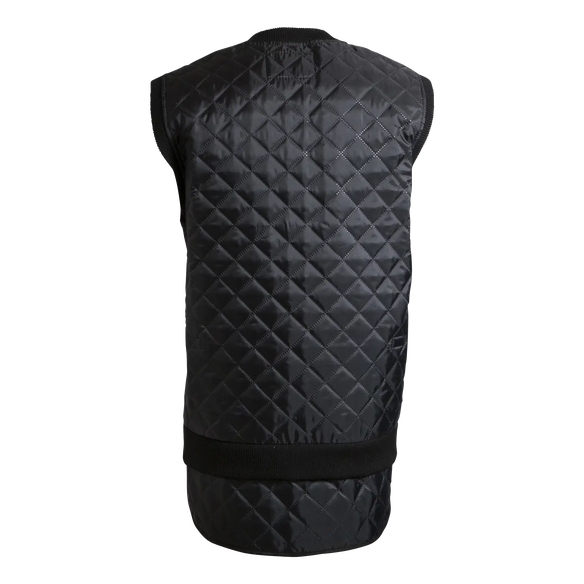 ELKA-Workwear, Kälte-Schutz, Thermo-Arbeits-Weste, Thermo und Faserpelz, 200g/m², schwarz