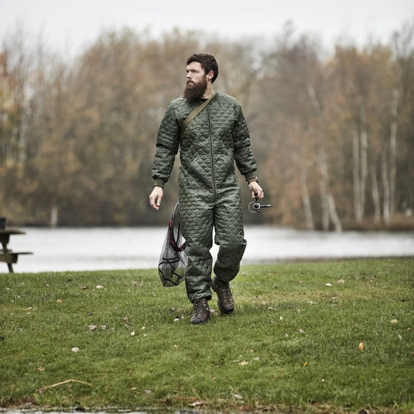 ELKA-Workwear, Kälte-Schutz, Thermooverall, THERMO, oliv