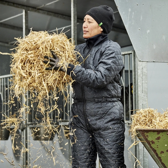 ELKA-Workwear, Kälte-Schutz, Thermooverall, THERMO, schwarz