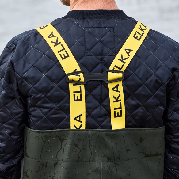 ELKA PVC-Wathose olivgrün