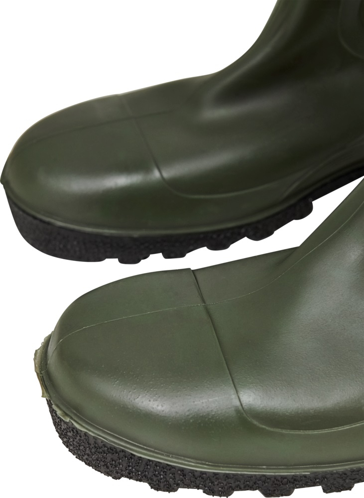 ELKA-Wathose, mit Sicherheitsstiefel, WADERS, 600g/m², oliv