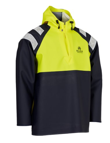 ELKA-Schlupfjacke, Unlimited, warngelb/marine