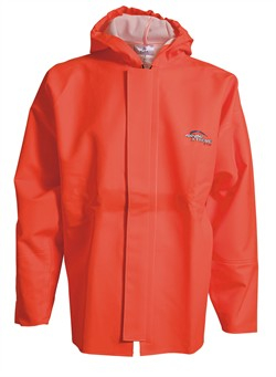 ELKA-Workwear, Rainwear-Wetter-Schutz, Regen-Jacke, Fishing Xtreme mit Reißverschluss, warnorange