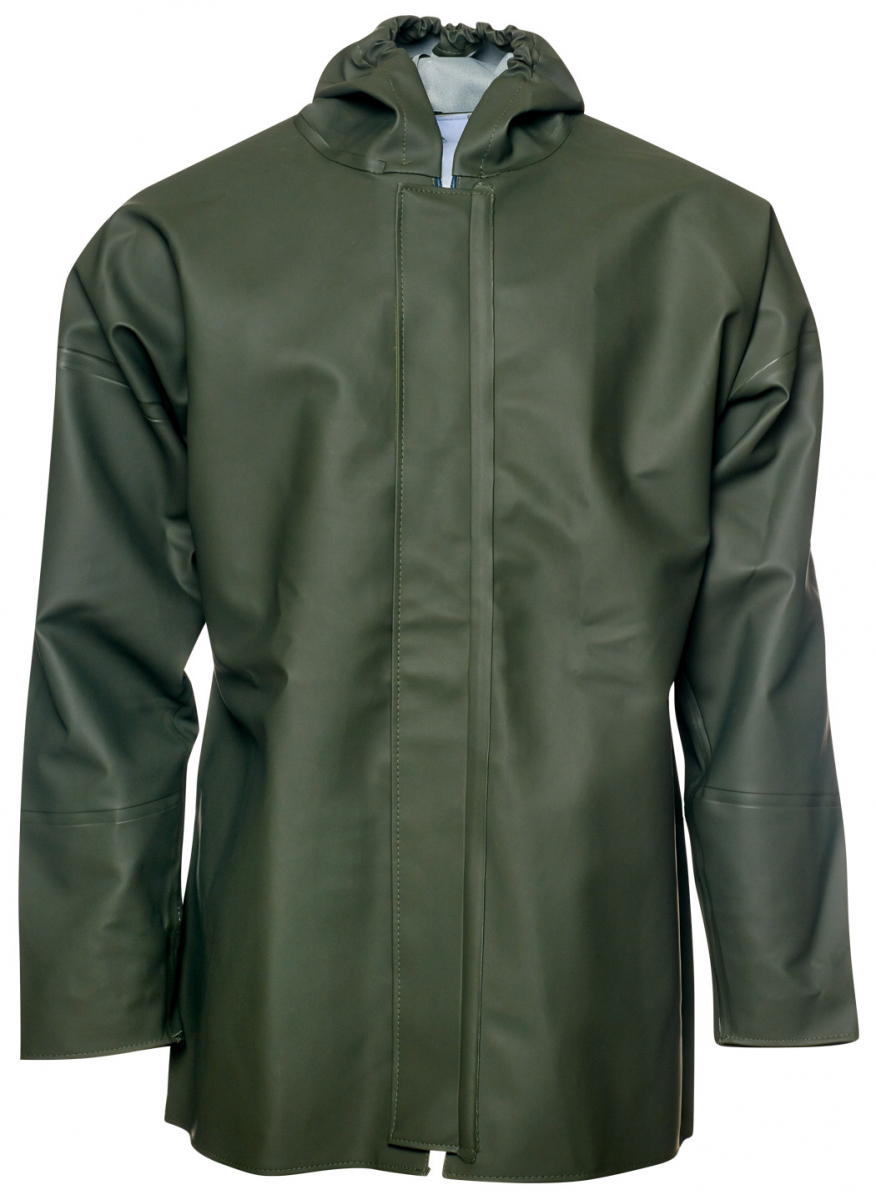 ELKA-Workwear, Rainwear-Wetter-Schutz, Regen-Jacke, FISHING XTREME, 600g/m², oliv