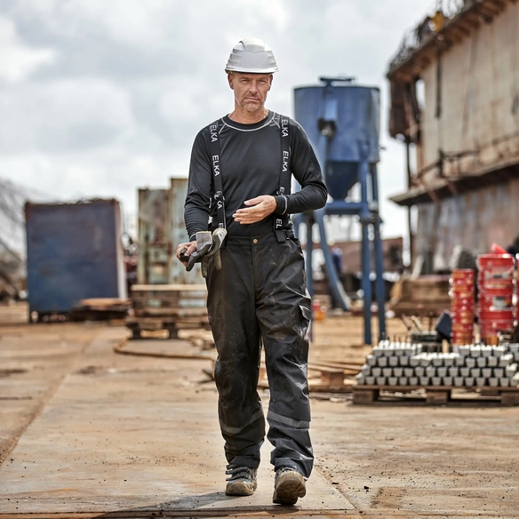 ELKA-Workwear, Bundhose-Bundhose, Trousers, WORKING-XTREME, schwarz