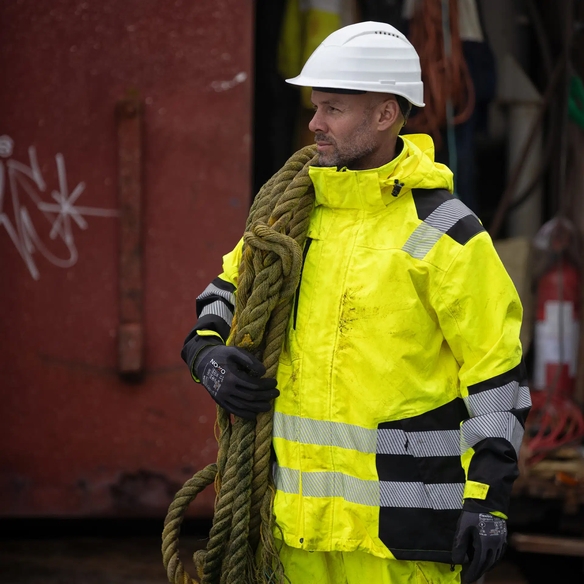 ELKA-Jacke, Visible Xtreme, recycelt, warngelb/schwarz