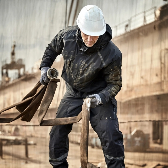 ELKA-Workwear, Stretch-Winterjacke, Working Xtreme, schwarz