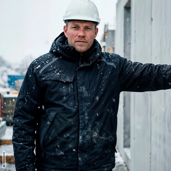 ELKA-Workwear, Stretch-Winterjacke, Working Xtreme, schwarz