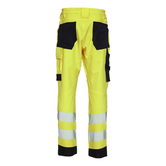 ELKA-Bundhose, Visible Xtreme, recycelt, kurzes Modell, warngelb/schwarz
