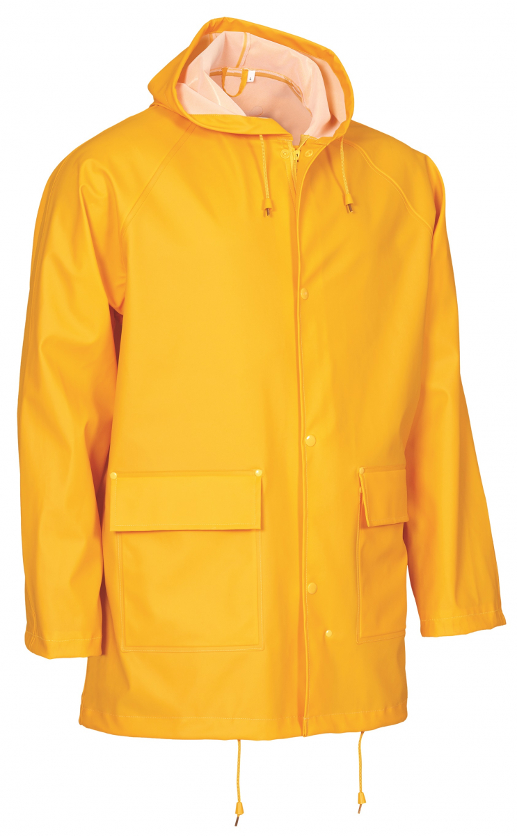 ELKA-Workwear, Rainwear-Wetter-Schutz, Regen-Jacke, OUTDOOR, 310g/m², gelb