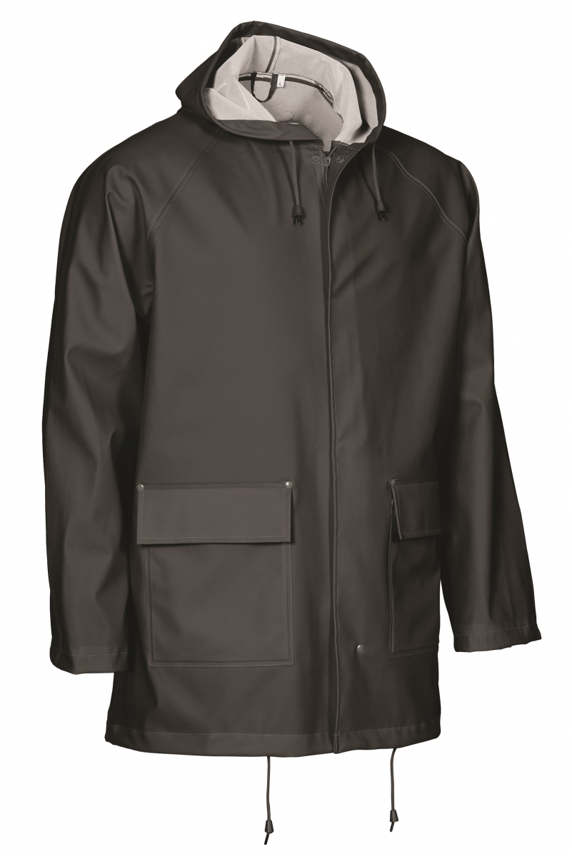 ELKA-Workwear, Rainwear-Wetter-Schutz, Regen-Jacke, OUTDOOR, 310g/m, schwarz