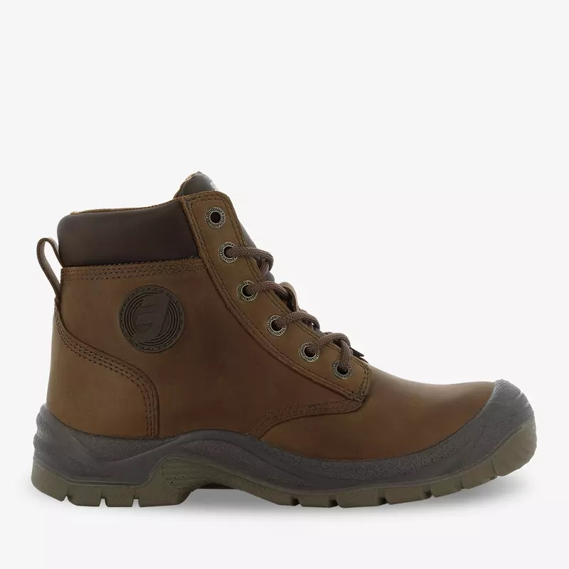 SAFETYJOGGER-S3-Schnrstiefel aus Vollleder, DAKAR, braun, SRC