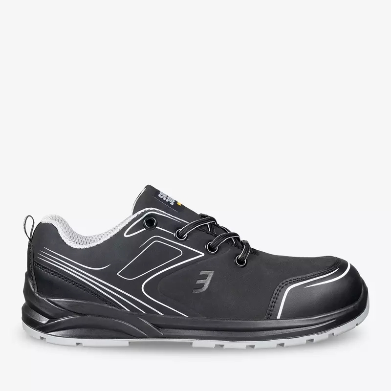 SAFETYJOGGER-S3-Sicherheitshalbschuh, CADOR LOW, schwarz, ESD, SRC