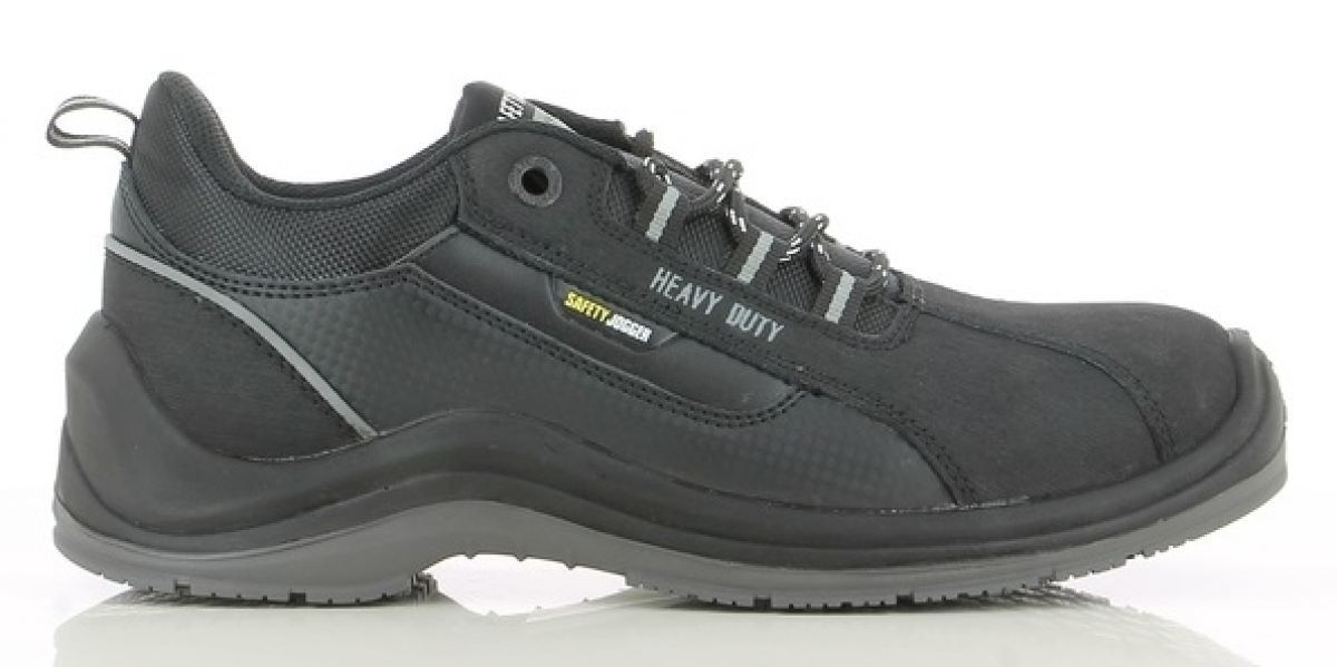 SAFETY JOGGER-Footwear, S1P-Arbeits-Berufs-Sicherheits-Schuhe, Halbschuhe, ADVANCE81, schwarz