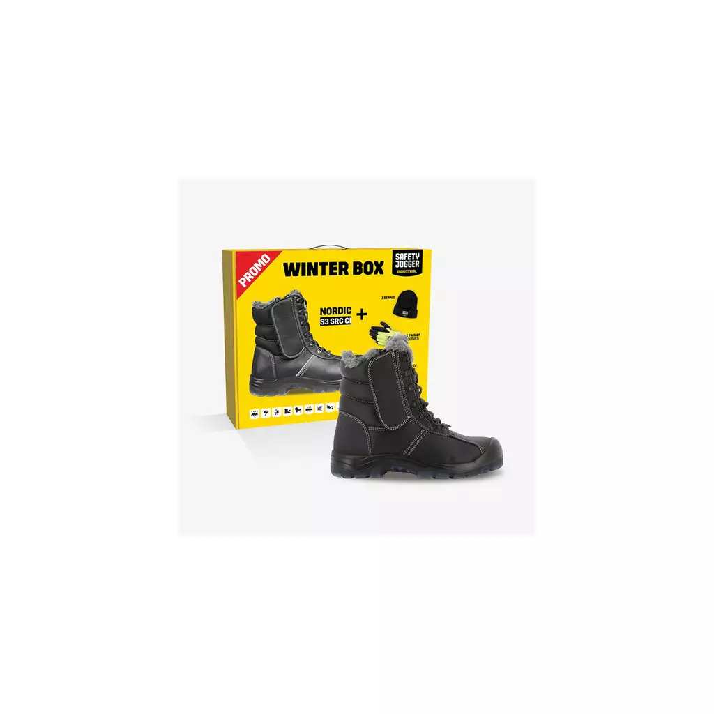 SAFETYJOGGER-S3- Winterbox PROMONORDI mit Sicherheitsstiefel NORDIC, CI, SRC