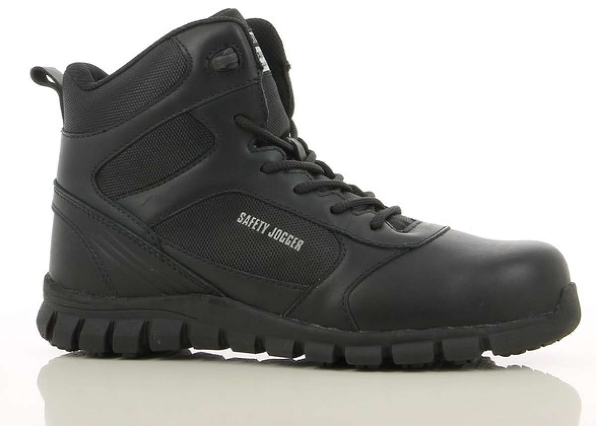 SAFETY JOGGER-Footwear, S3-Arbeits-Berufs-Sicherheits-Schuhe, DRAGON, hoch, ESD, schwarz