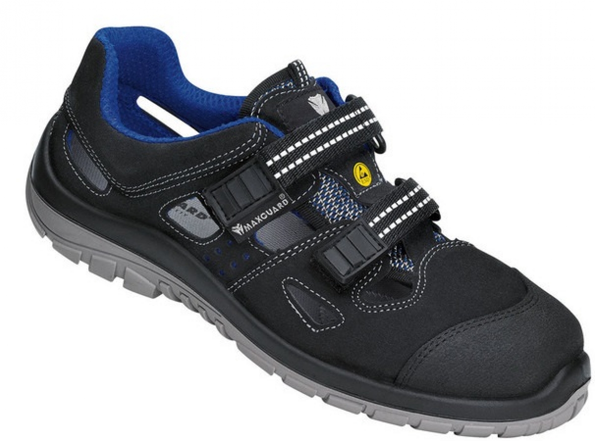 SAFETY JOGGER-Footwear, S1P-Arbeits-Berufs-Sicherheits-Schuhe, BLUE-PAN, P190, schwarz