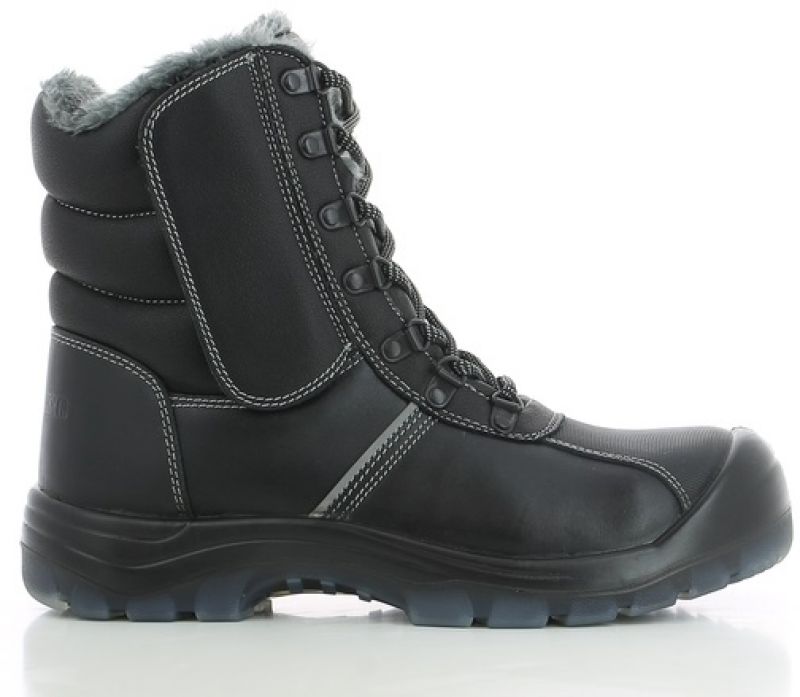 SAFETY JOGGER-Footwear, S3-Arbeits-Berufs-Sicherheits-Schuhe, Schnrstiefel, Nordic, schwarz