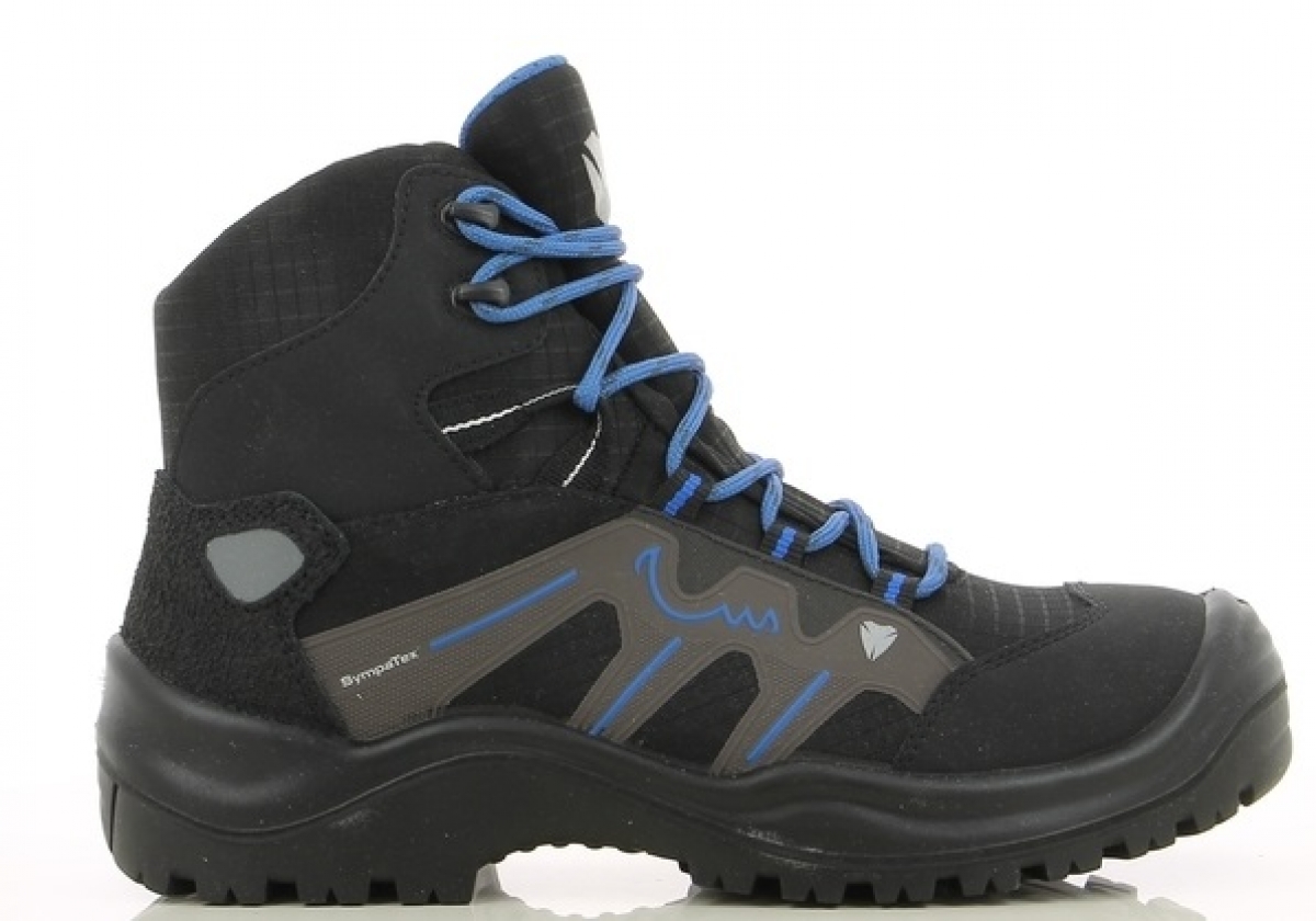 SAFETY JOGGER-Footwear, S3-Arbeits-Berufs-Sicherheits-Schuhe, hoch, SX420, schwarz/blau