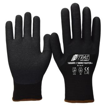 NITRAS SNOW FIGHTER+, Winterhandschuhe, schwarz, VE = 12 Paar