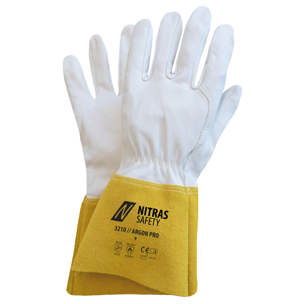 NITRAS ARGON PRO, Schweißerhandschuhe, VE = 10 Paar