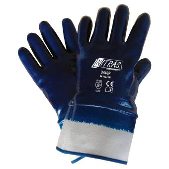 NITRAS Premium-Nitrilhandschuhe, blau, VE = 12 Paar