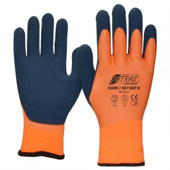 NITRAS SOFT GRIP W, Winterhandschuhe, orange, VE = 12 Paar