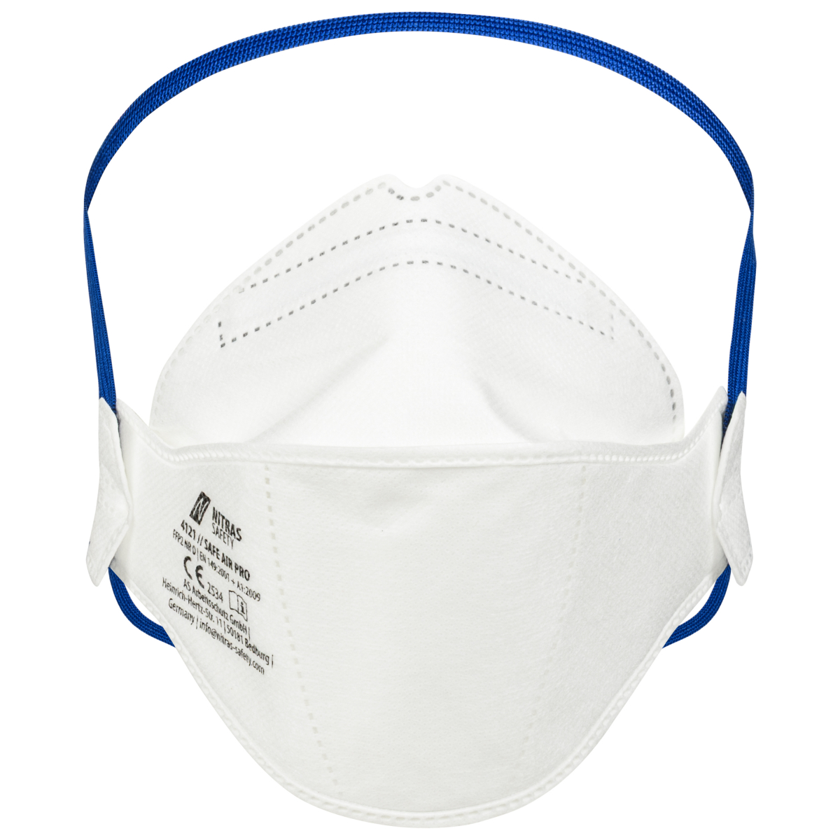 NITRAS SAFE AIR PRO, Atemschutzmaske, weiß, EN 149, Box à 15 Stück