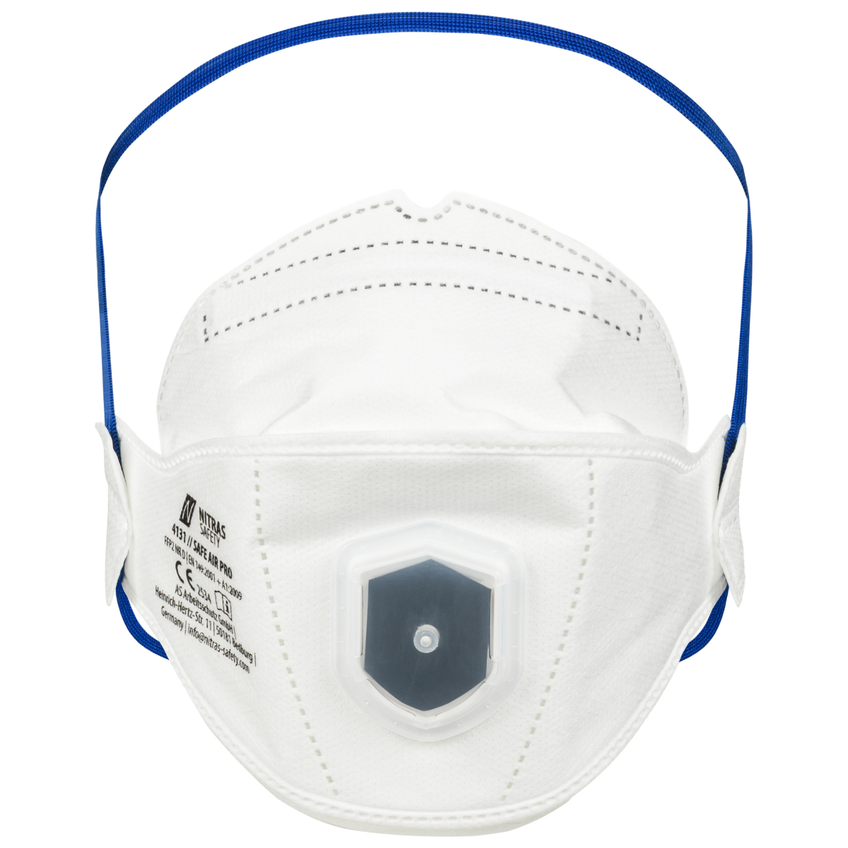 NITRAS SAFE AIR PRO, Atemschutzmaske, weiß, EN 149, Box à 15 Stück