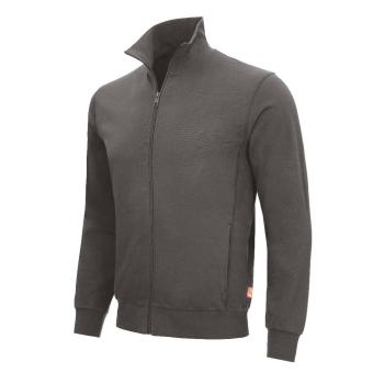 NITRAS MOTION TEX LIGHT, Sweatjacke, 70% Baumwolle / 30% Polyester, 300 g/qm