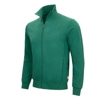 NITRAS MOTION TEX LIGHT, Sweatjacke, 70% Baumwolle / 30% Polyester, 300 g/qm