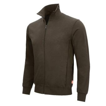 NITRAS MOTION TEX LIGHT, Sweatjacke, 70% Baumwolle / 30% Polyester, 300 g/qm